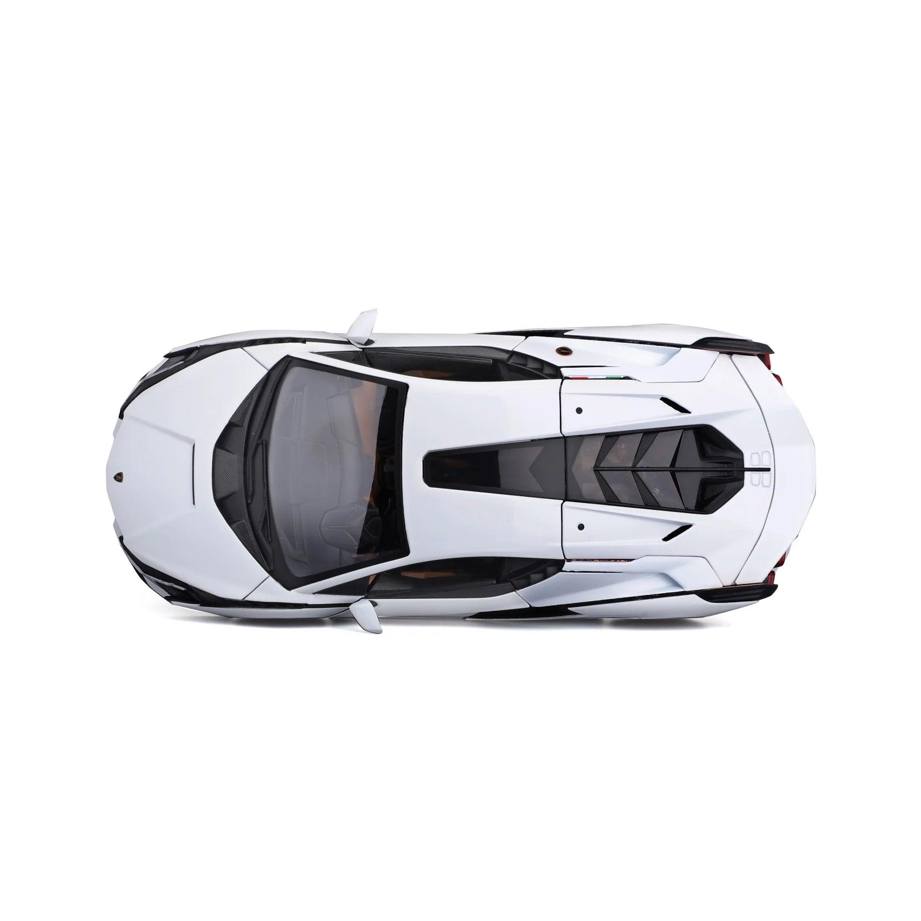 Bburago Lamborghini Sian FKP 37 2019 - White 1:18 Modell - Artexio