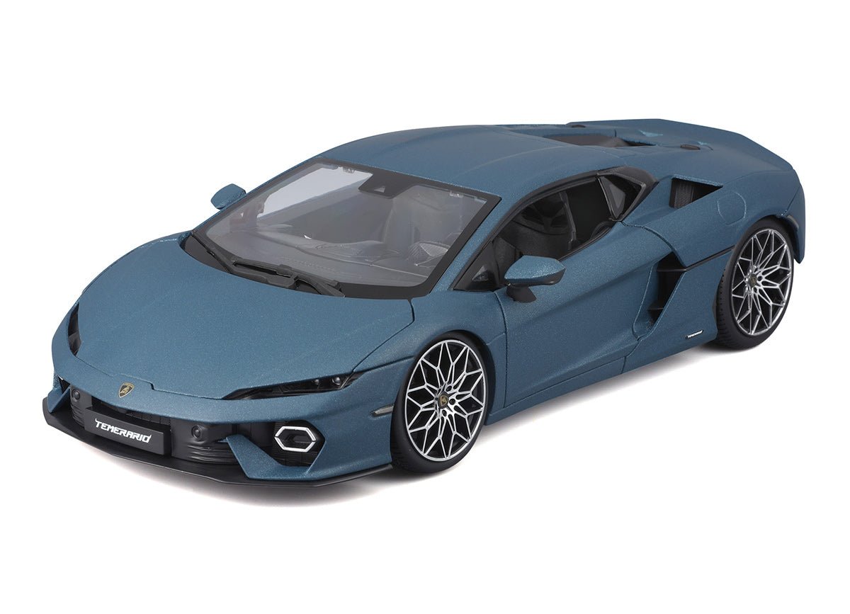 Bburago Lamborghini Temerario 2025 Matt Blue 1:18 Modell