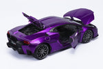 Bburago Lamborghini Temerario 2025 Purple 1:18 Modell