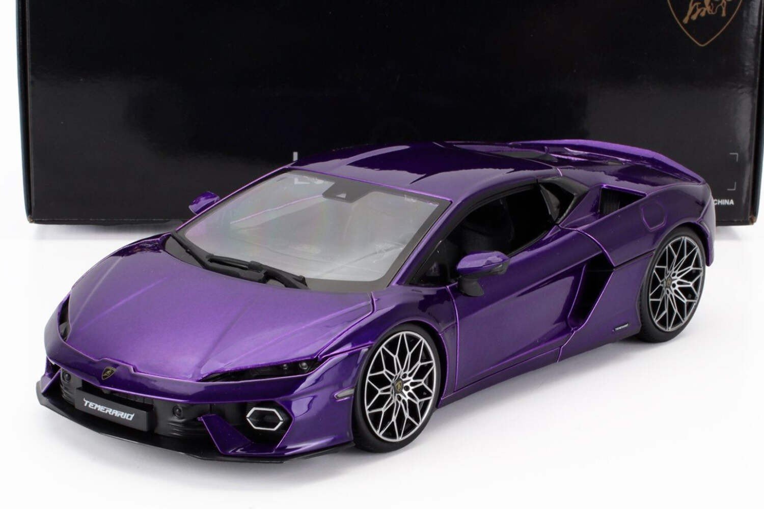 Bburago Lamborghini Temerario 2025 Purple 1:18 Modell