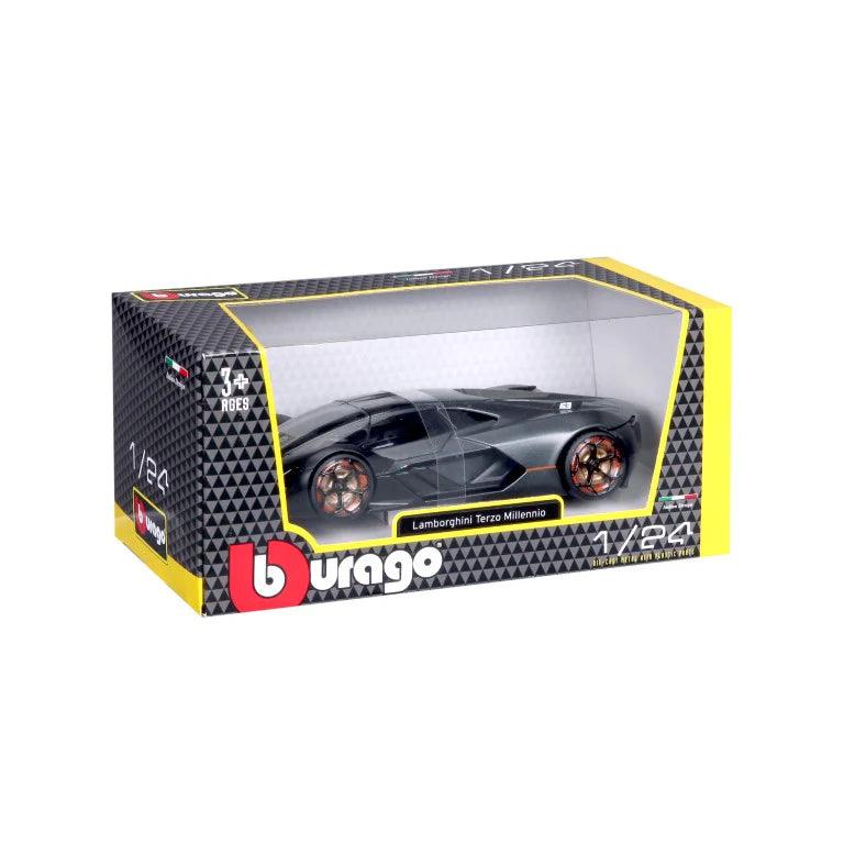 Bburago Lamborghini Terzo Millennio 2019 - Grey 1:24 Modell - Artexio