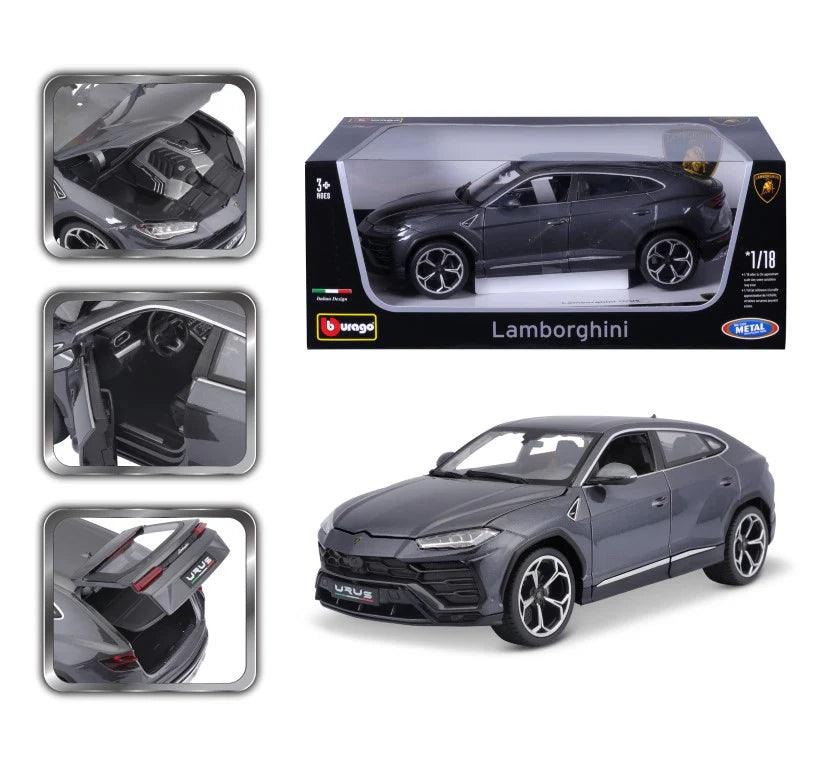 Bburago Lamborghini Urus 2018 - Grey 1:18 Modell - Artexio