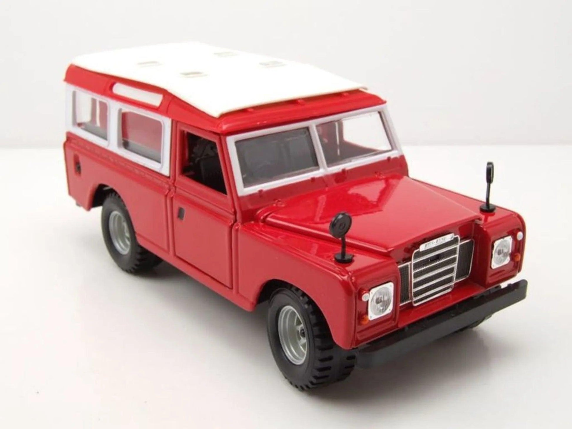 Bburago Land Rover 110 - Red 1:24 Modell - Artexio