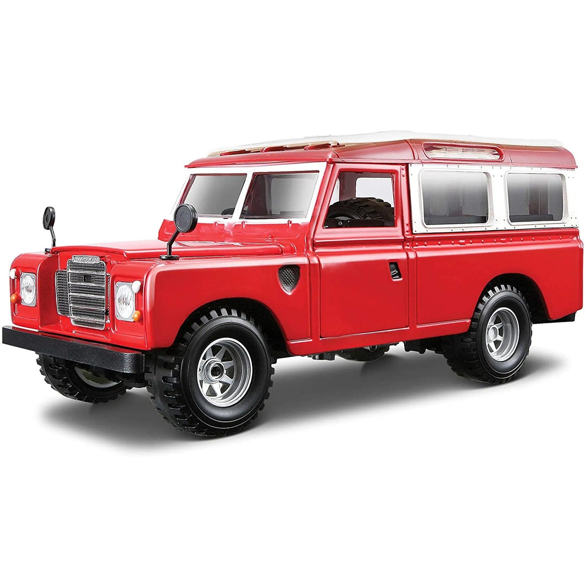 Bburago Land Rover 110 - Red 1:24 Modell - Artexio