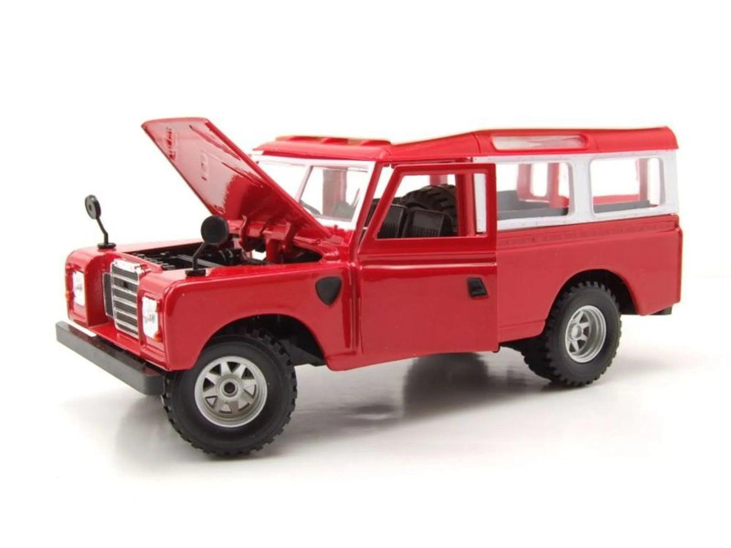 Bburago Land Rover 110 - Red 1:24 Modell - Artexio