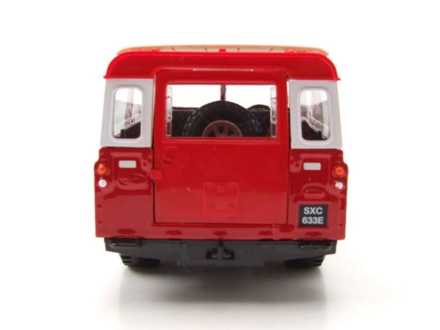 Bburago Land Rover 110 - Red 1:24 Modell - Artexio