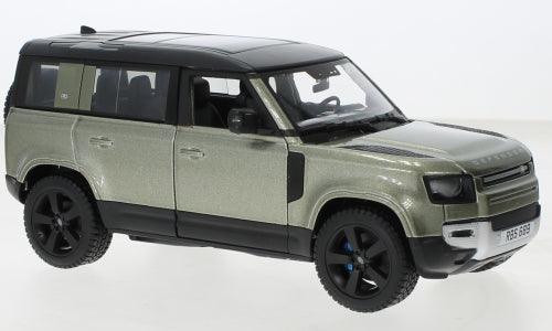 Bburago Land Rover Defender 110 - 4 Door Version - Green 1:24 Modell - Artexio