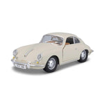 Bburago Porsche 356 B Coupe 1961 - White 1:24 Modell