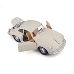 Bburago Porsche 356 B Coupe 1961 - White 1:24 Modell
