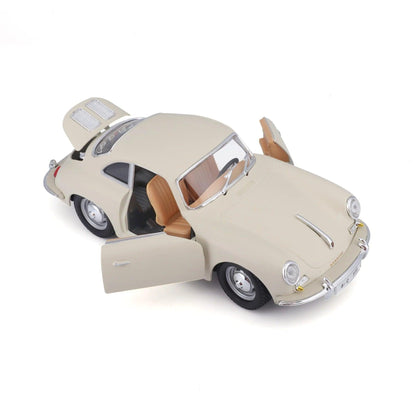 Bburago Porsche 356 B Coupe 1961 - White 1:24 Modell - Artexio