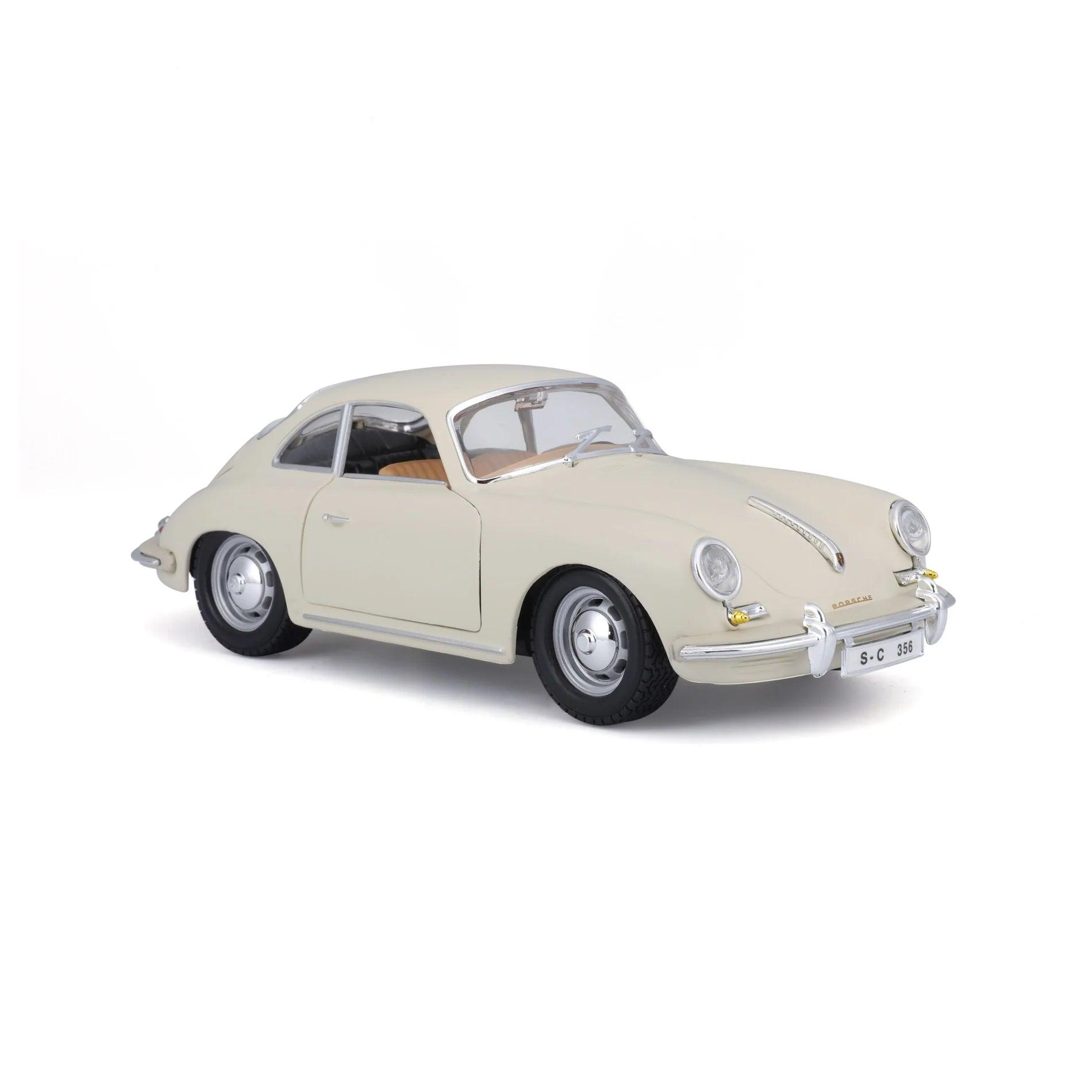 Bburago Porsche 356 B Coupe 1961 - White 1:24 Modell - Artexio