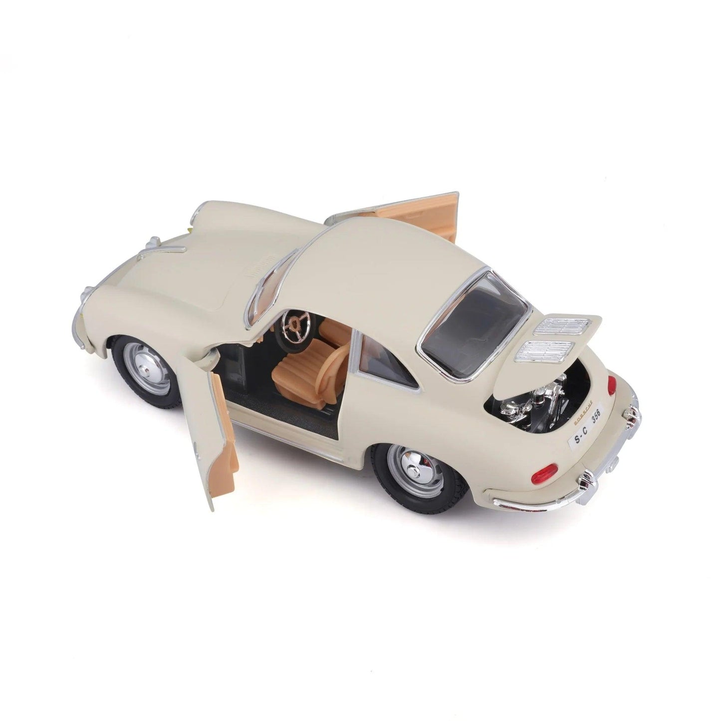 Bburago Porsche 356 B Coupe 1961 - White 1:24 Modell - Artexio