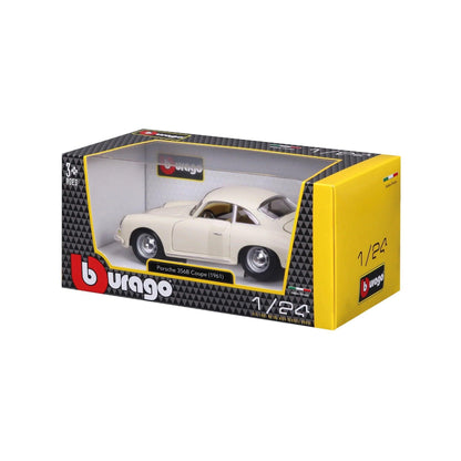 Bburago Porsche 356 B Coupe 1961 - White 1:24 Modell - Artexio