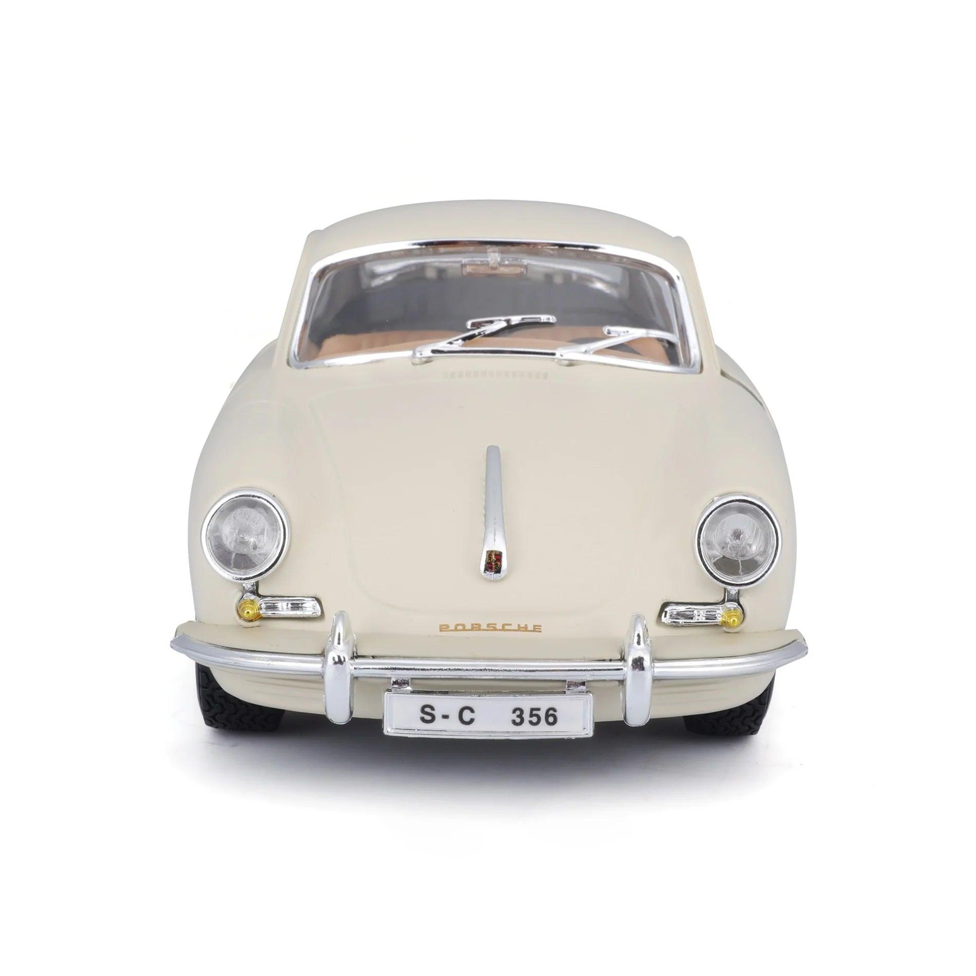 Bburago Porsche 356 B Coupe 1961 - White 1:24 Modell - Artexio