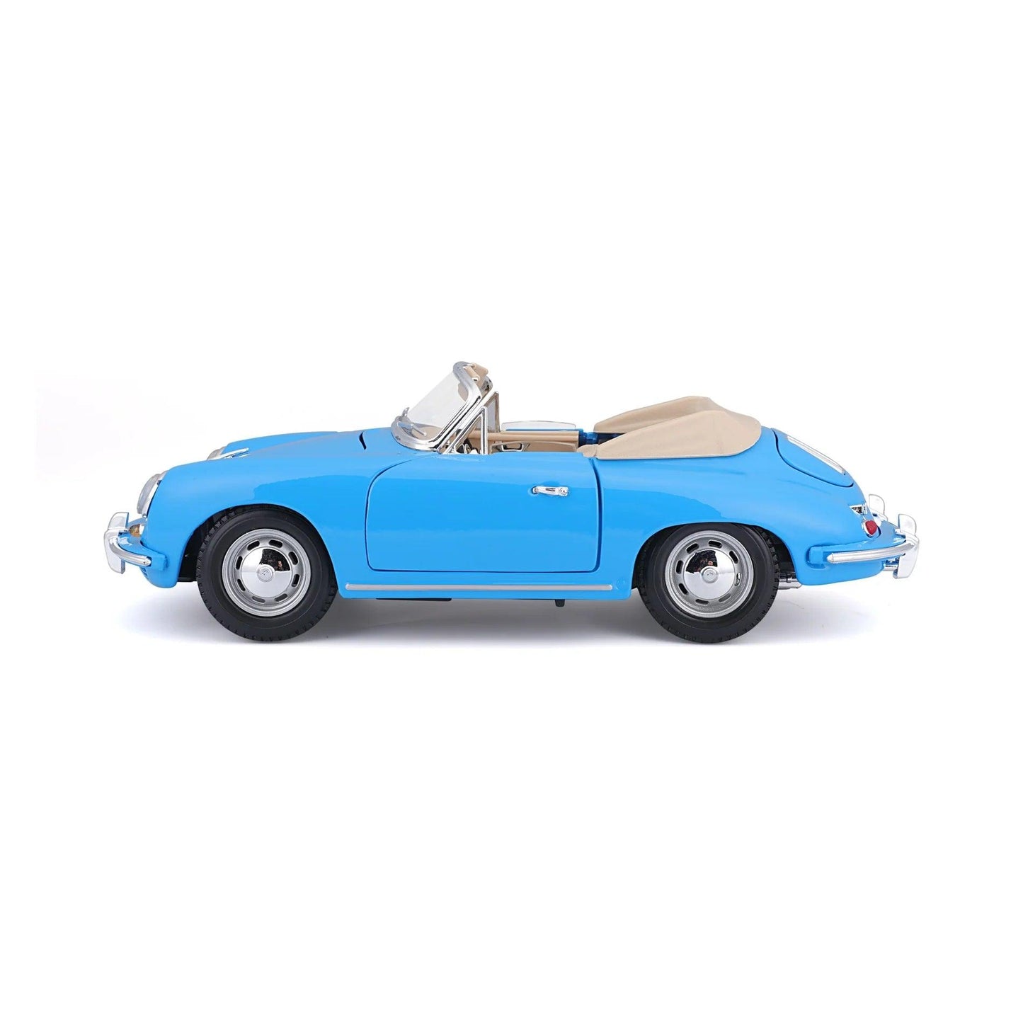 Bburago Porsche 356B Cabriolet 1961 - Blue 1:18 Modell - Artexio