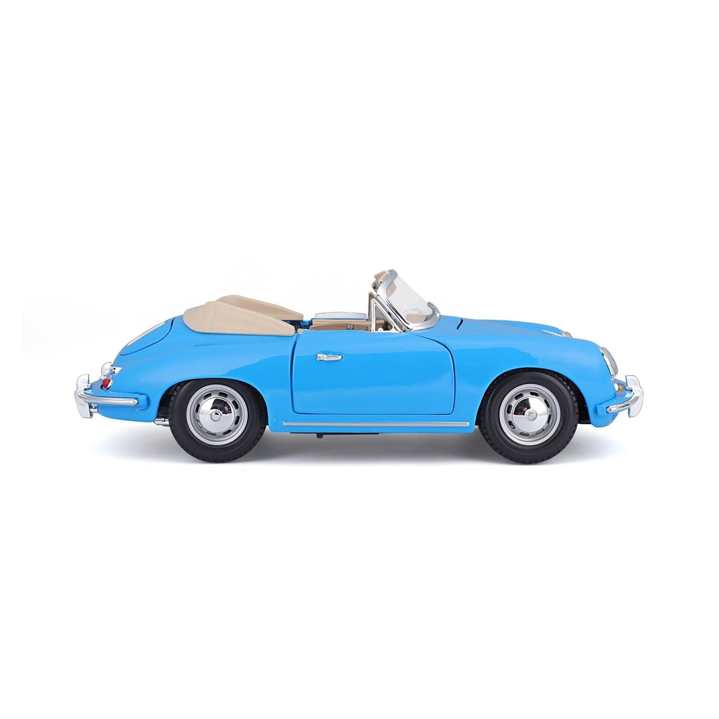 Bburago Porsche 356B Cabriolet 1961 - Blue 1:18 Modell - Artexio