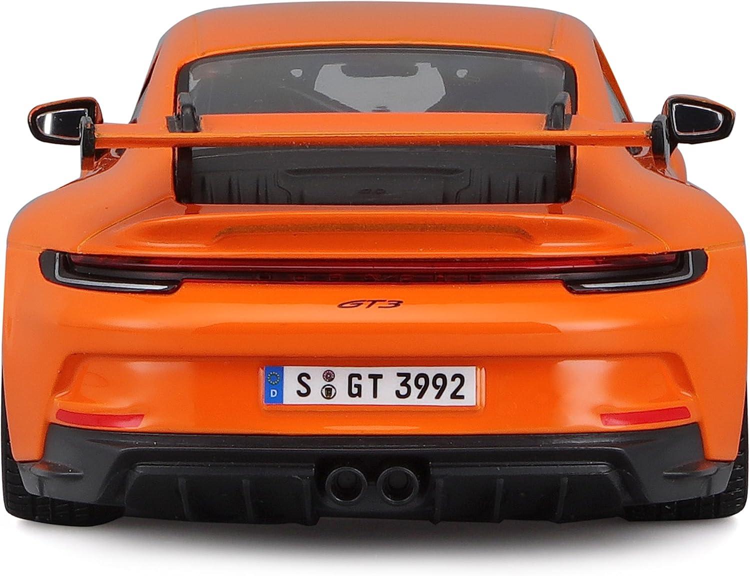 Bburago Porsche 911 GT3 (992) 2021 - Orange 1:24 Modell - Artexio