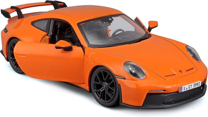 Bburago Porsche 911 GT3 (992) 2021 - Orange 1:24 Modell - Artexio