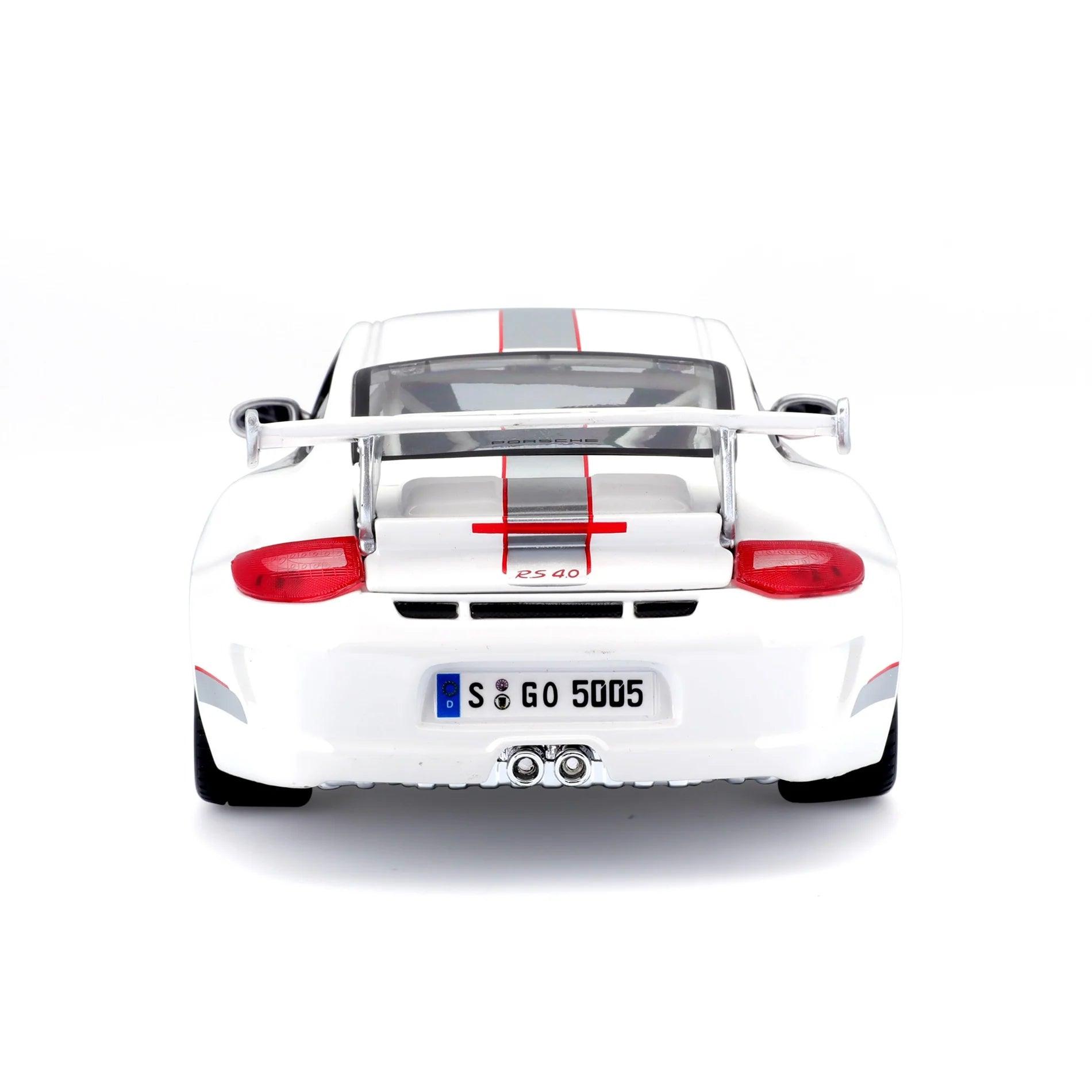 Bburago Porsche 911 GT3 RS 4.0 - White 1:18 Modell - Artexio