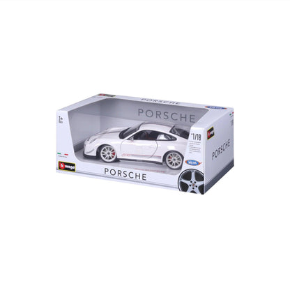 Bburago Porsche 911 GT3 RS 4.0 - White 1:18 Modell - Artexio