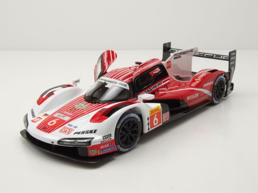 Bburago Porsche 963 PORSCHE PENSKE 6 2024 1:24 Modell