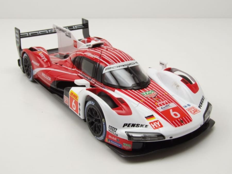 Bburago Porsche 963 PORSCHE PENSKE 6 2024 1:24 Modell