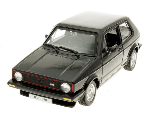 Bburago VW Golf 1 GTI 1979 - Black 1:24 Modell - Artexio