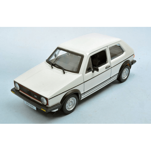 Bburago VW Golf 1 GTI 1979 White 1:24 Modell