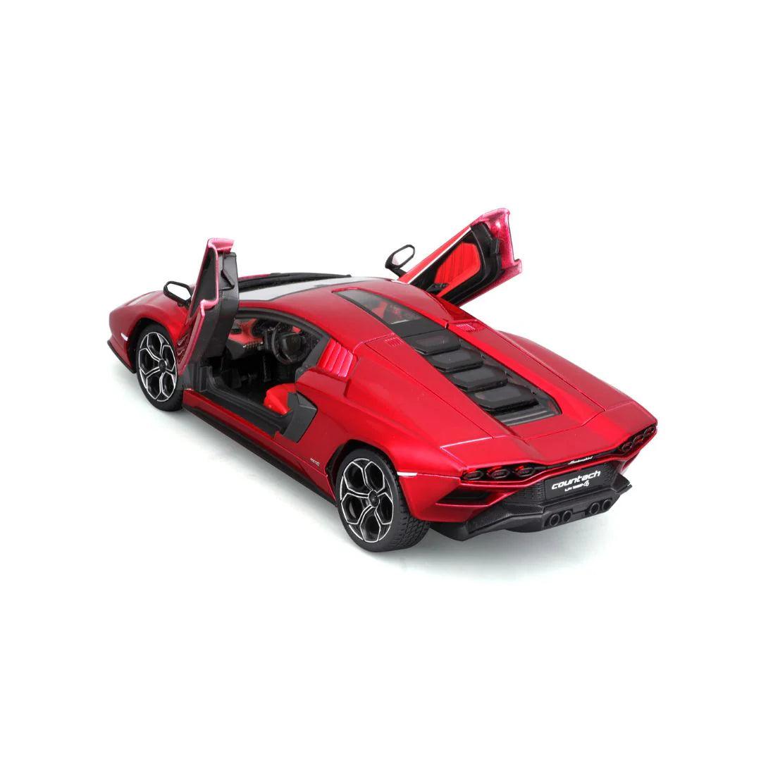 Bburrago Lamborghini Countach LPI 800 - 4 - Red 1:24 Modell - Artexio