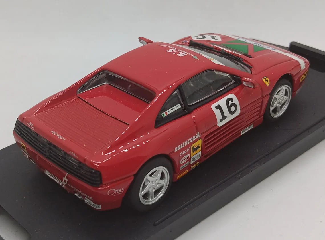 Best Ferrari 348 Challenge 1994 E.Monoini #16 1:43 Modell - Artexio