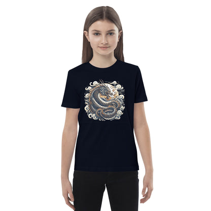 Bio Baumwoll T-Shirt für Kinder "Drache" - Artexio