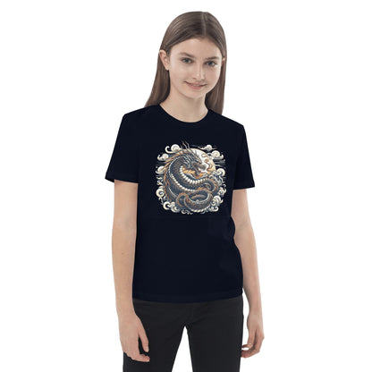 Bio Baumwoll T-Shirt für Kinder "Drache" - Artexio