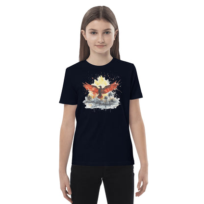 Bio Baumwoll T-Shirt für Kinder "Firebird" - Artexio