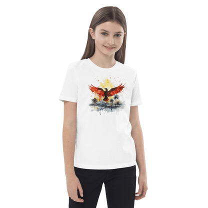 Bio Baumwoll T-Shirt für Kinder "Firebird" - Artexio