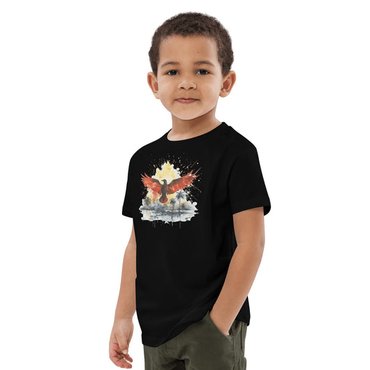 Bio Baumwoll T-Shirt für Kinder "Firebird" - Artexio