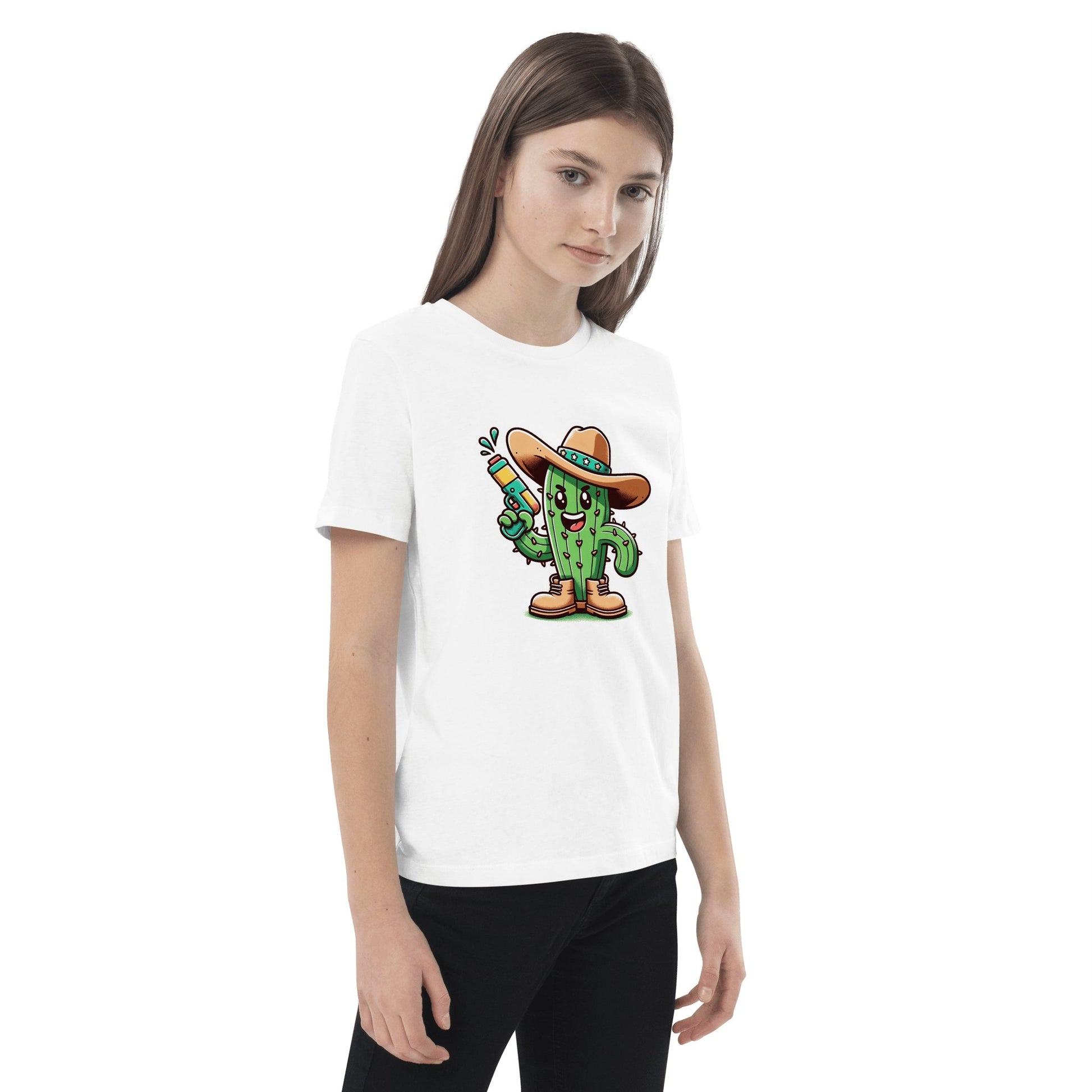 Bio Baumwoll T-Shirt für Kinder "Kaktus" - Artexio