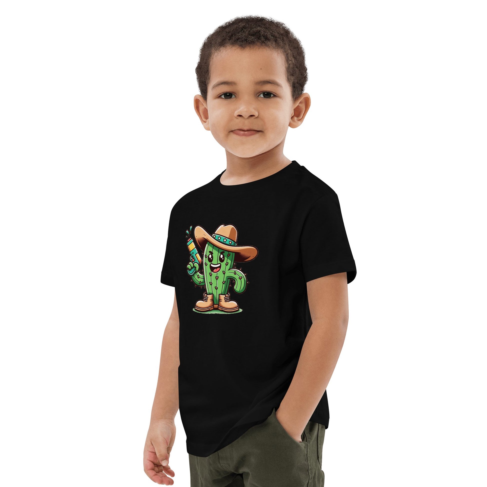 Bio Baumwoll T-Shirt für Kinder "Kaktus" - Artexio