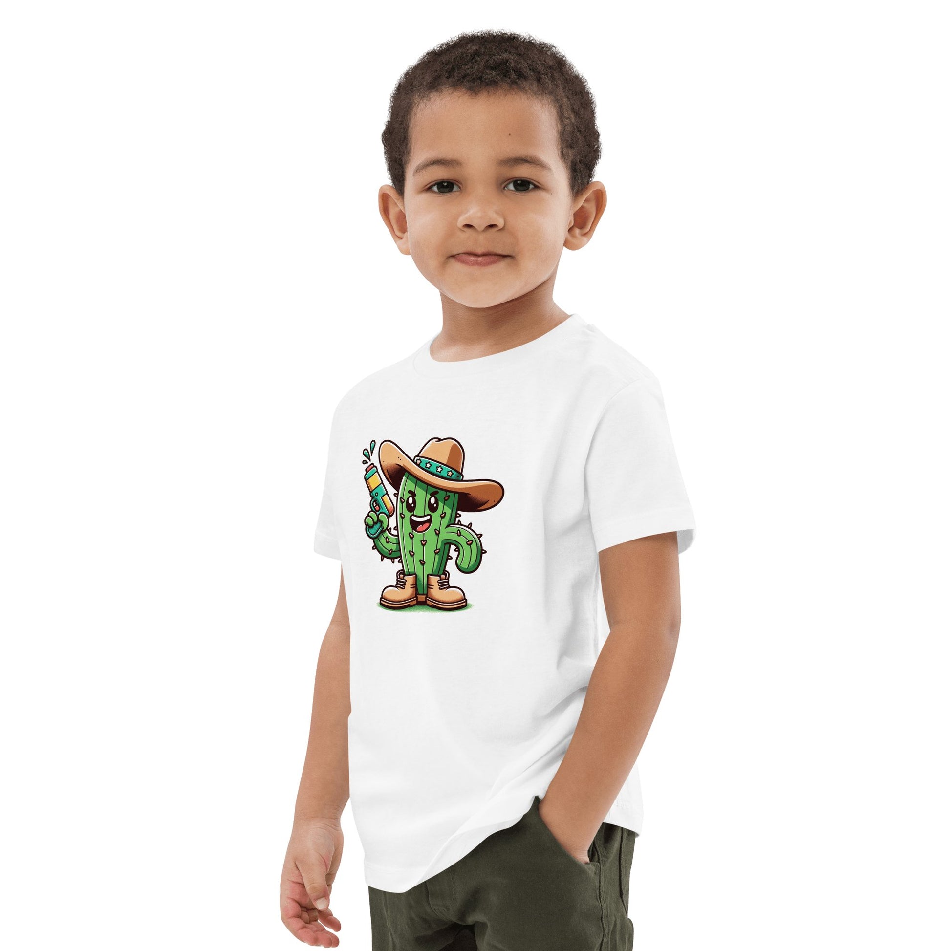 Bio Baumwoll T-Shirt für Kinder "Kaktus" - Artexio