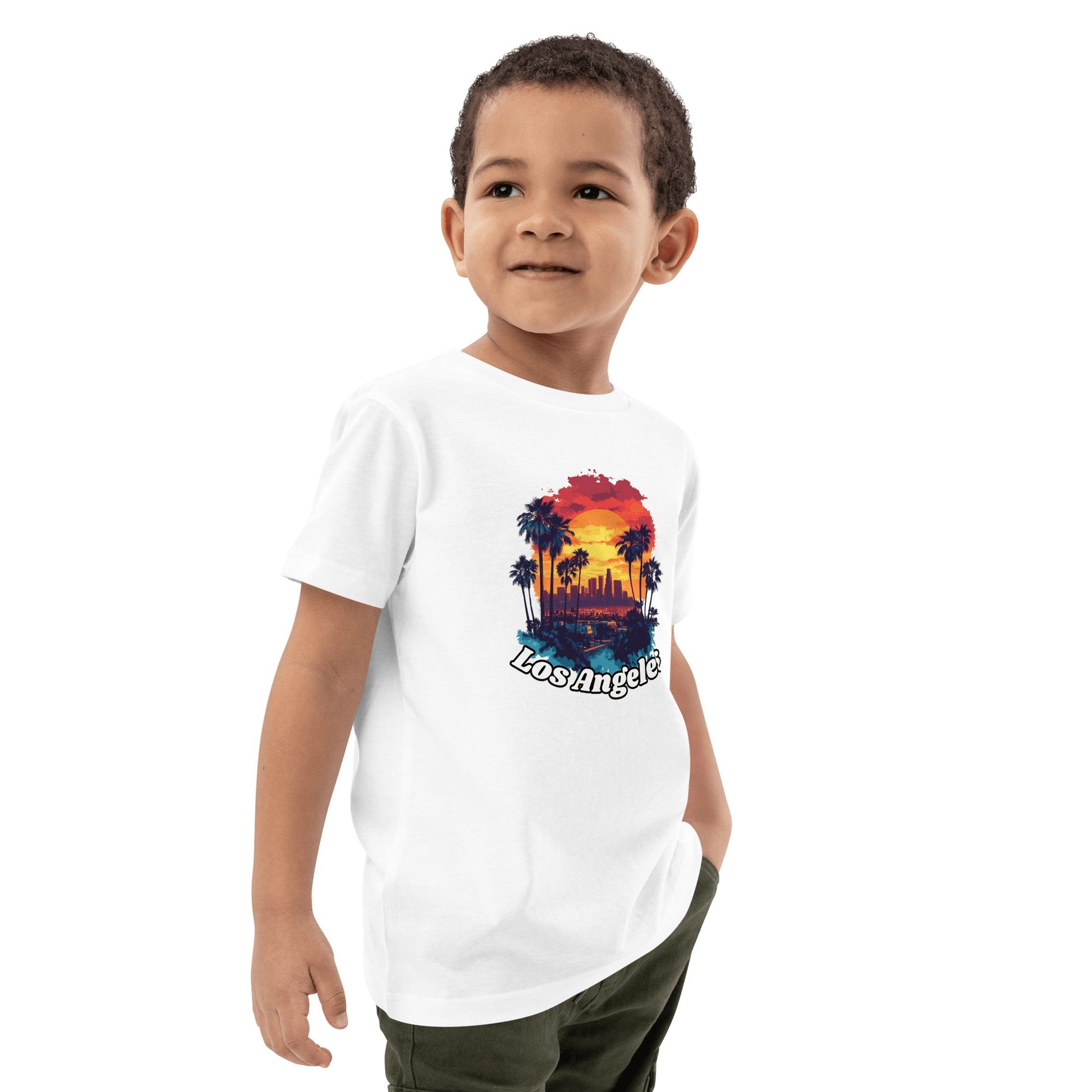 Bio Baumwoll T-Shirt für Kinder "Los Angeles" - Artexio