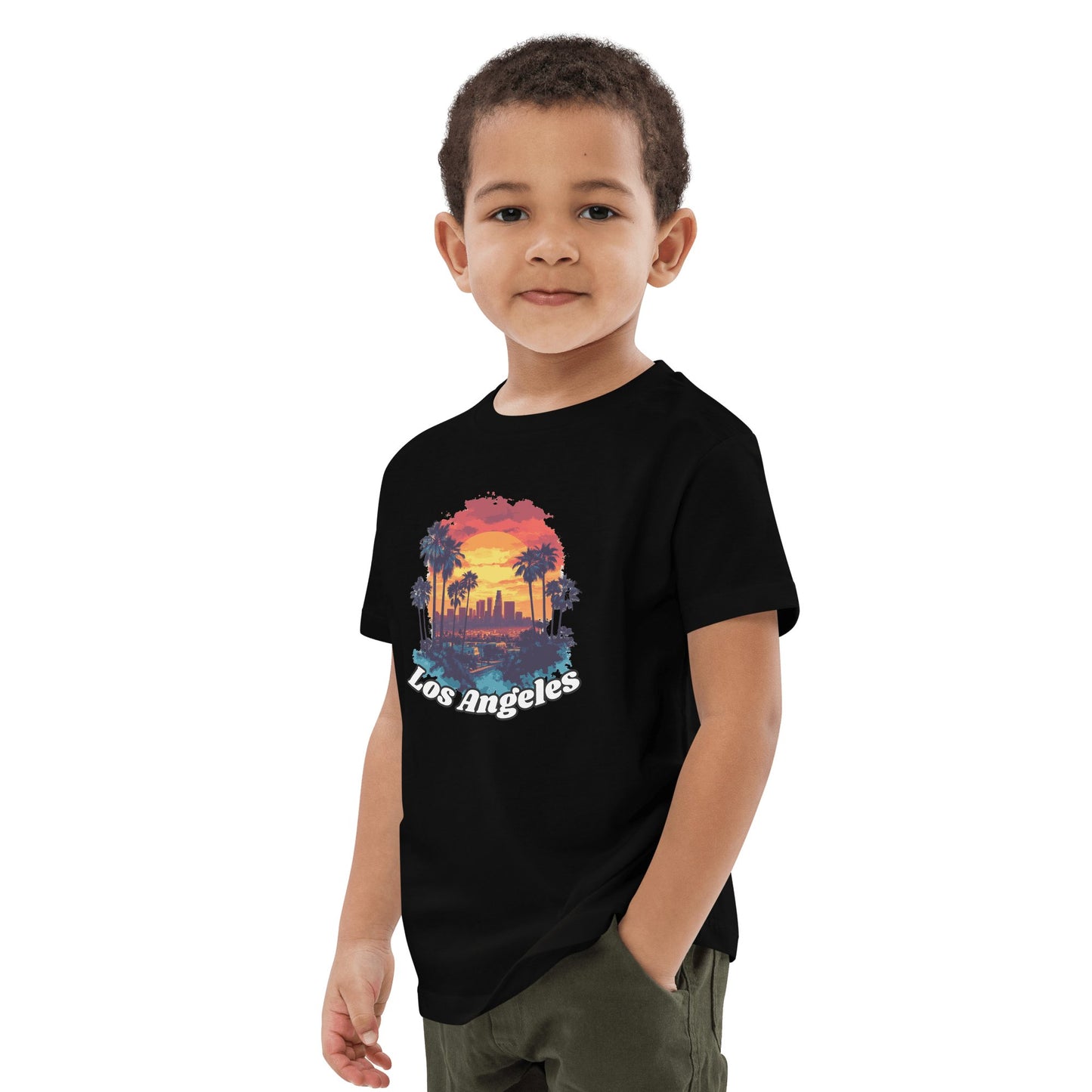 Bio Baumwoll T-Shirt für Kinder "Los Angeles" - Artexio