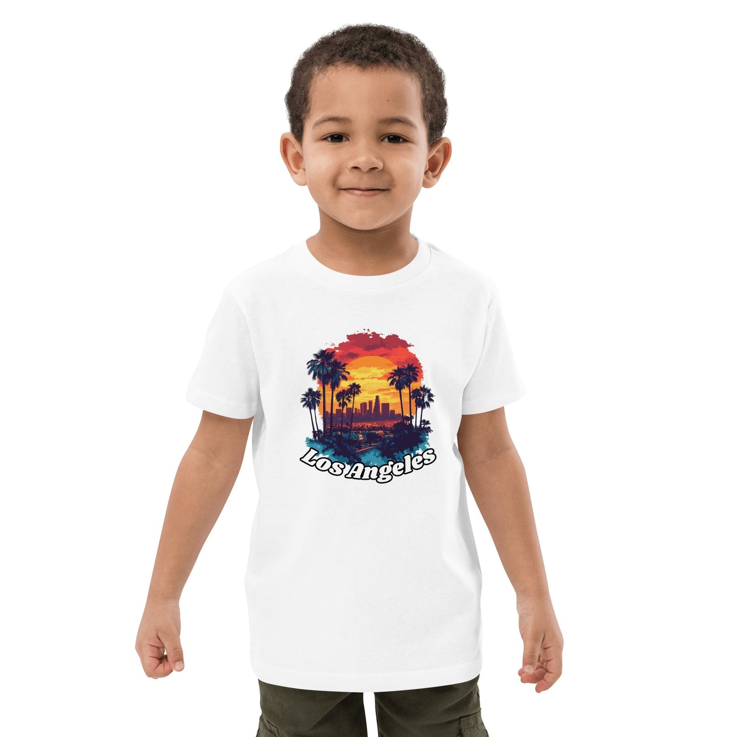 Bio Baumwoll T-Shirt für Kinder "Los Angeles" - Artexio