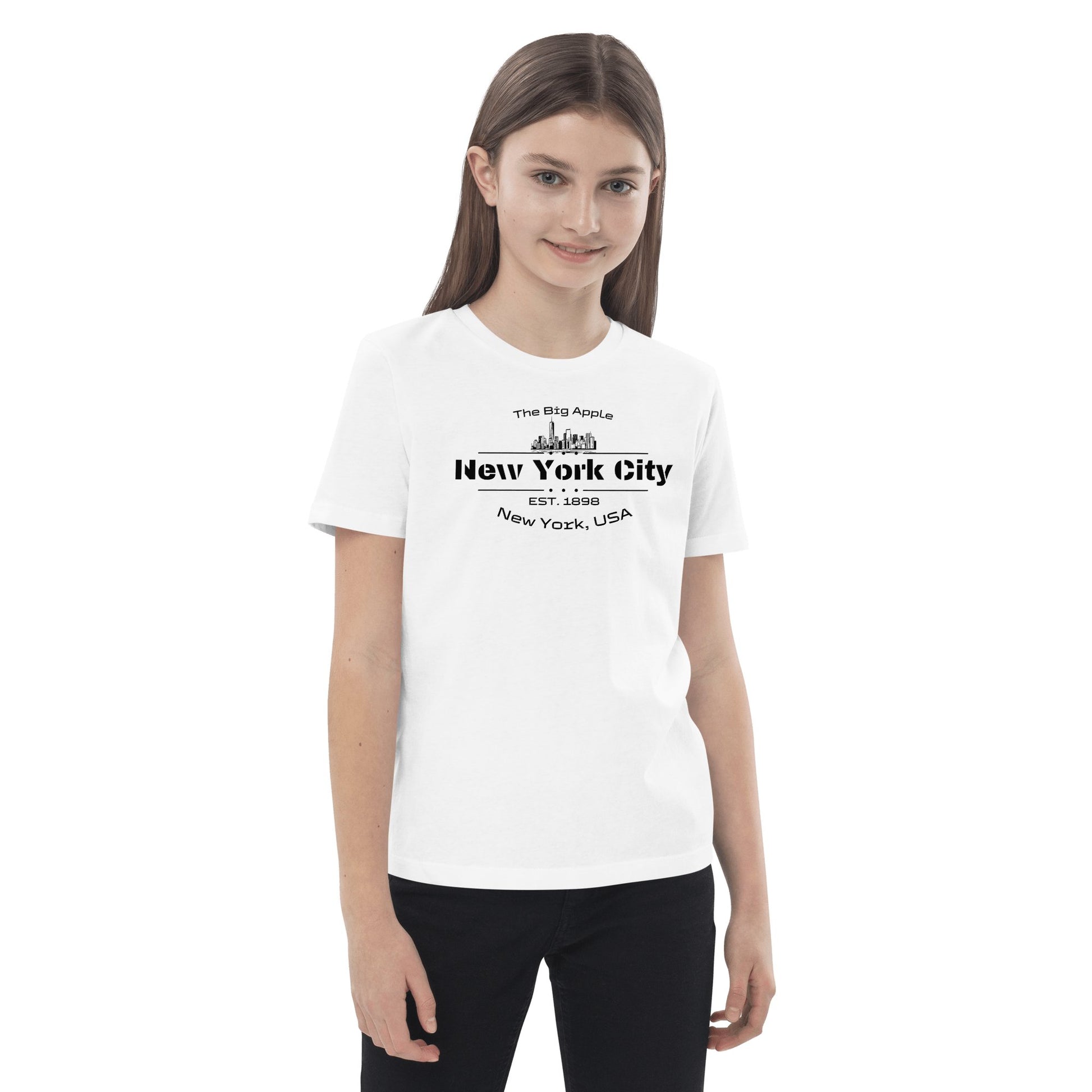 Bio Baumwoll T-Shirt für Kinder "New York City" - Artexio