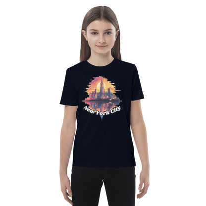 Bio Baumwoll T-Shirt für Kinder "New York City" - Artexio