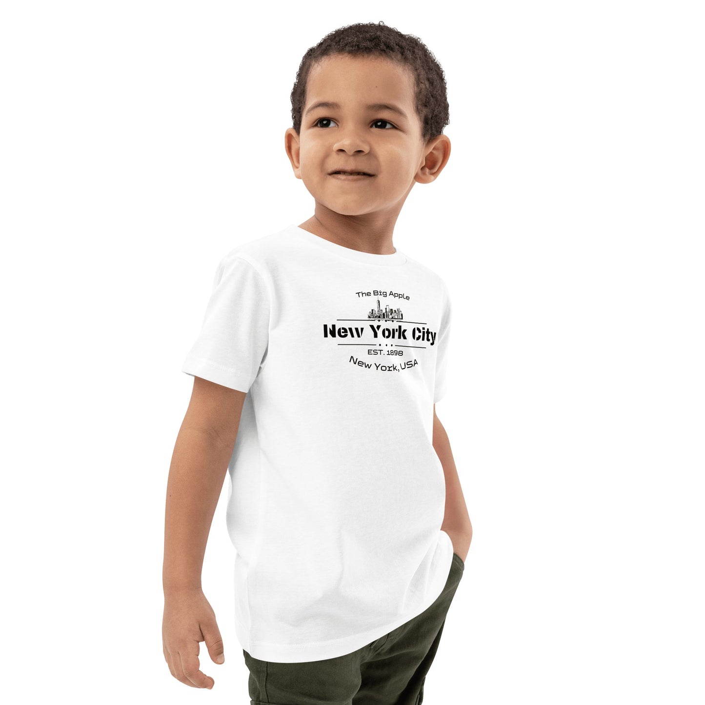 Bio Baumwoll T-Shirt für Kinder "New York City" - Artexio