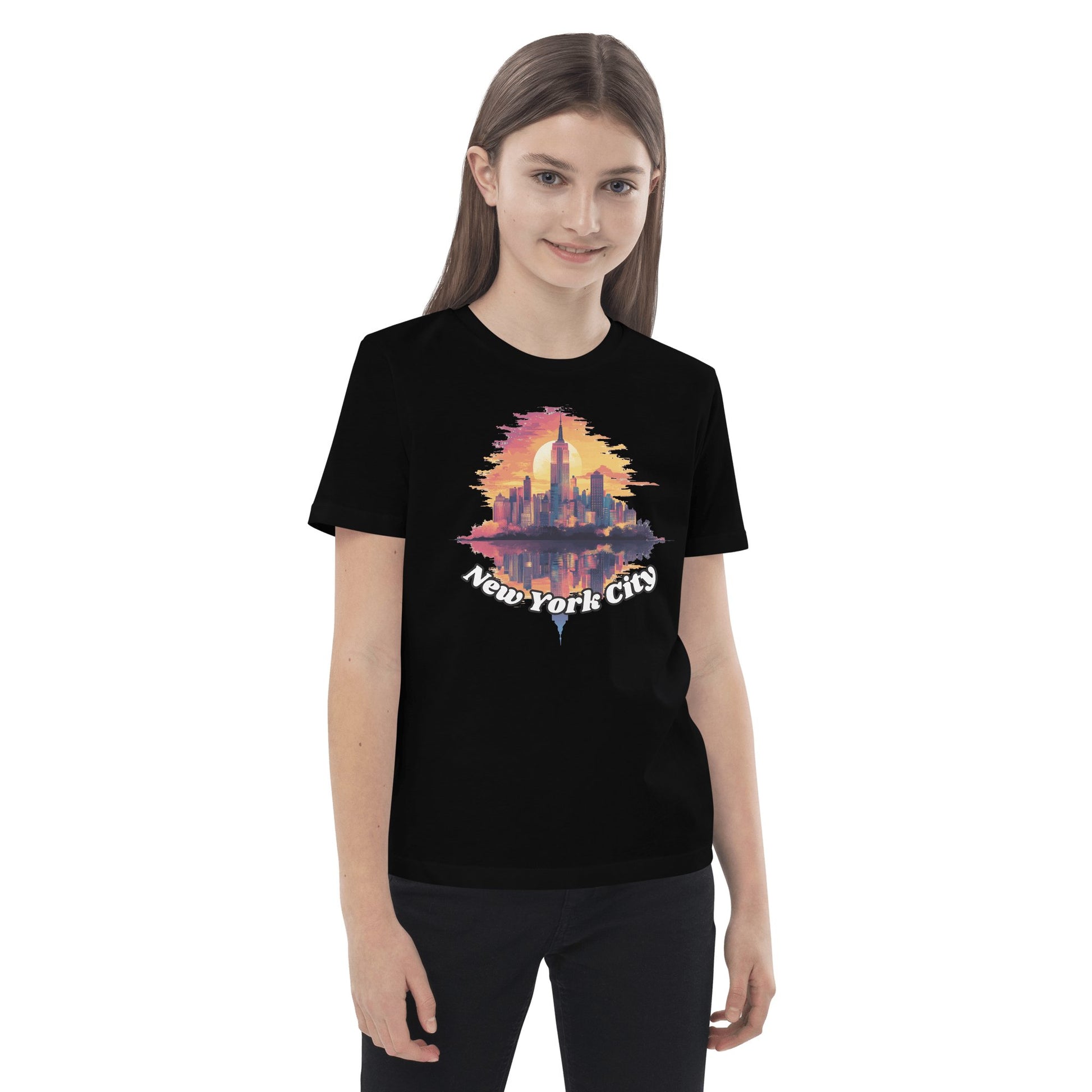 Bio Baumwoll T-Shirt für Kinder "New York City" - Artexio