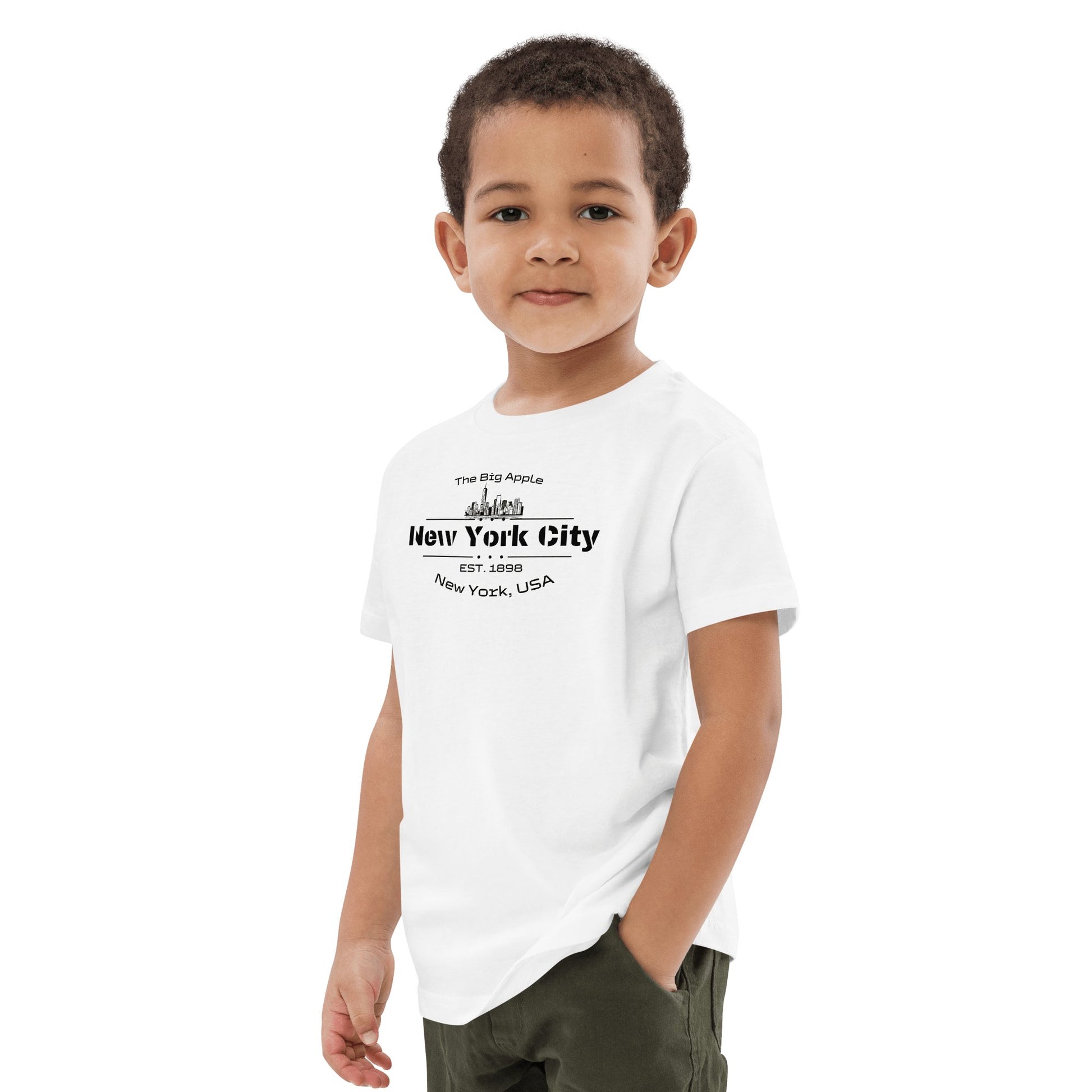 Bio Baumwoll T-Shirt für Kinder "New York City" - Artexio