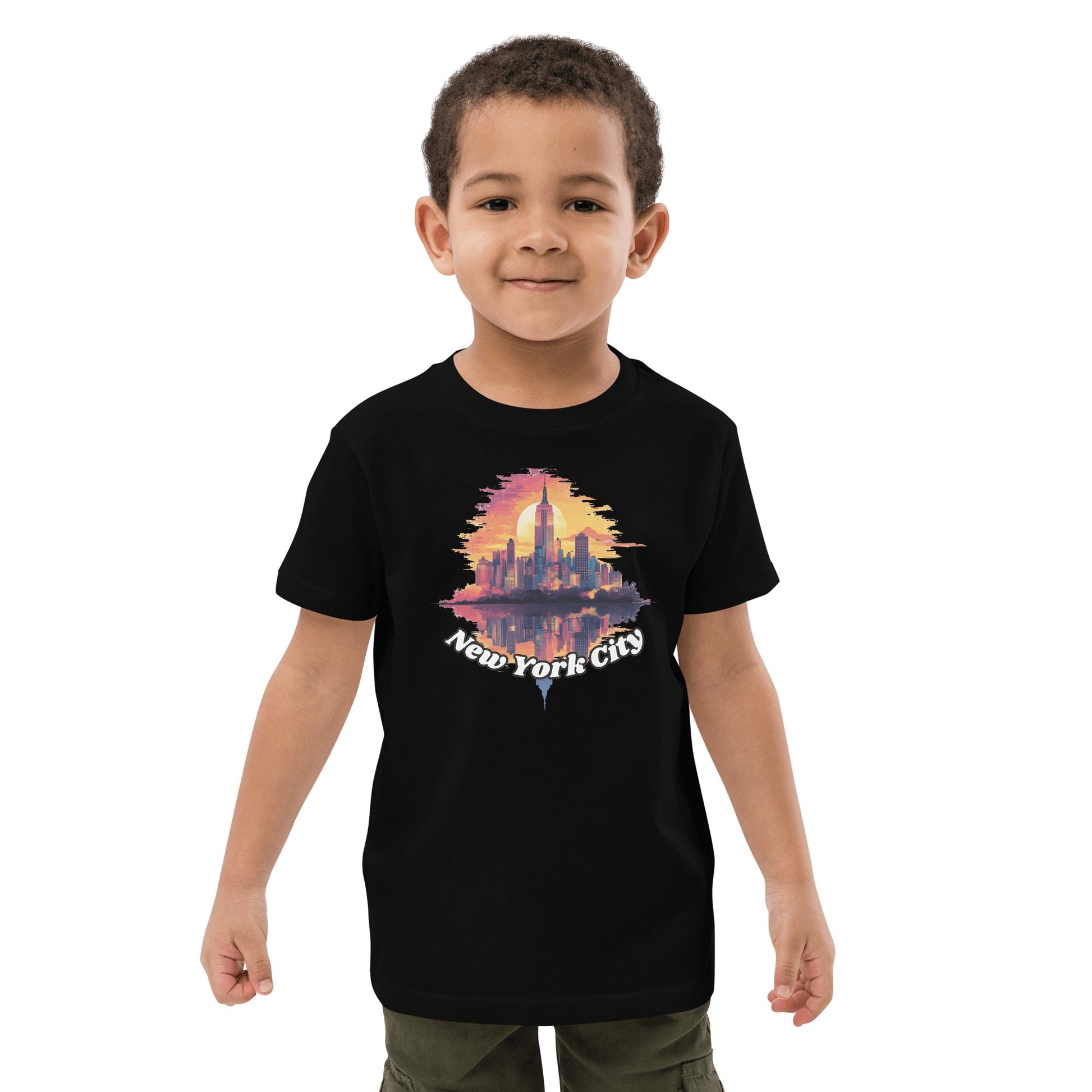 Bio Baumwoll T-Shirt für Kinder "New York City" - Artexio