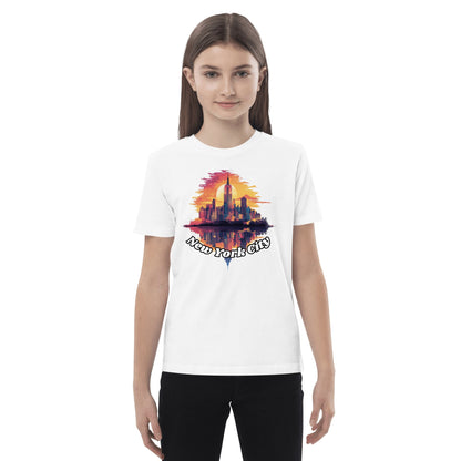 Bio Baumwoll T-Shirt für Kinder "New York City" - Artexio