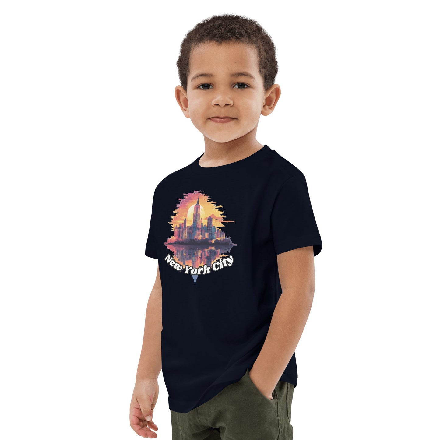 Bio Baumwoll T-Shirt für Kinder "New York City" - Artexio