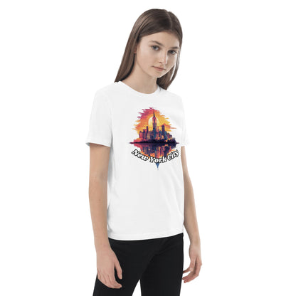 Bio Baumwoll T-Shirt für Kinder "New York City" - Artexio